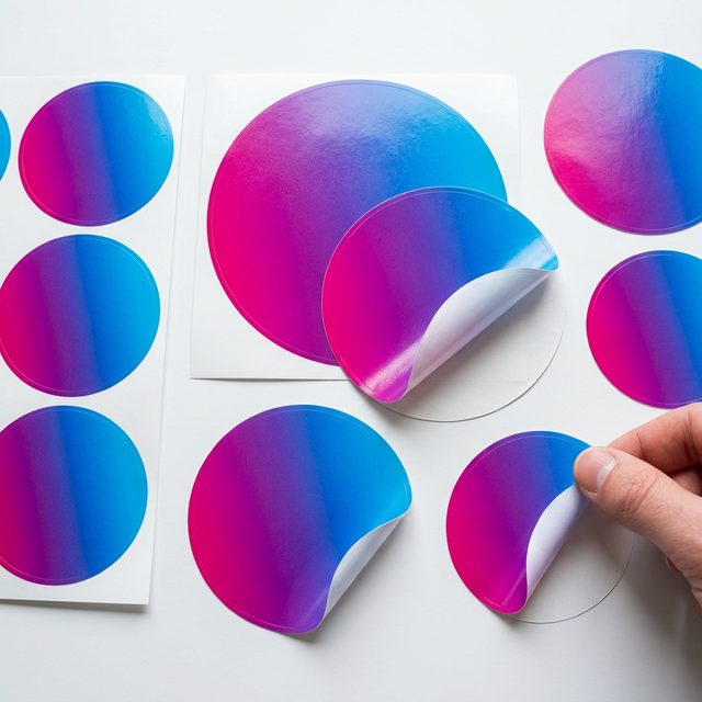 Autocollant Rond XXL